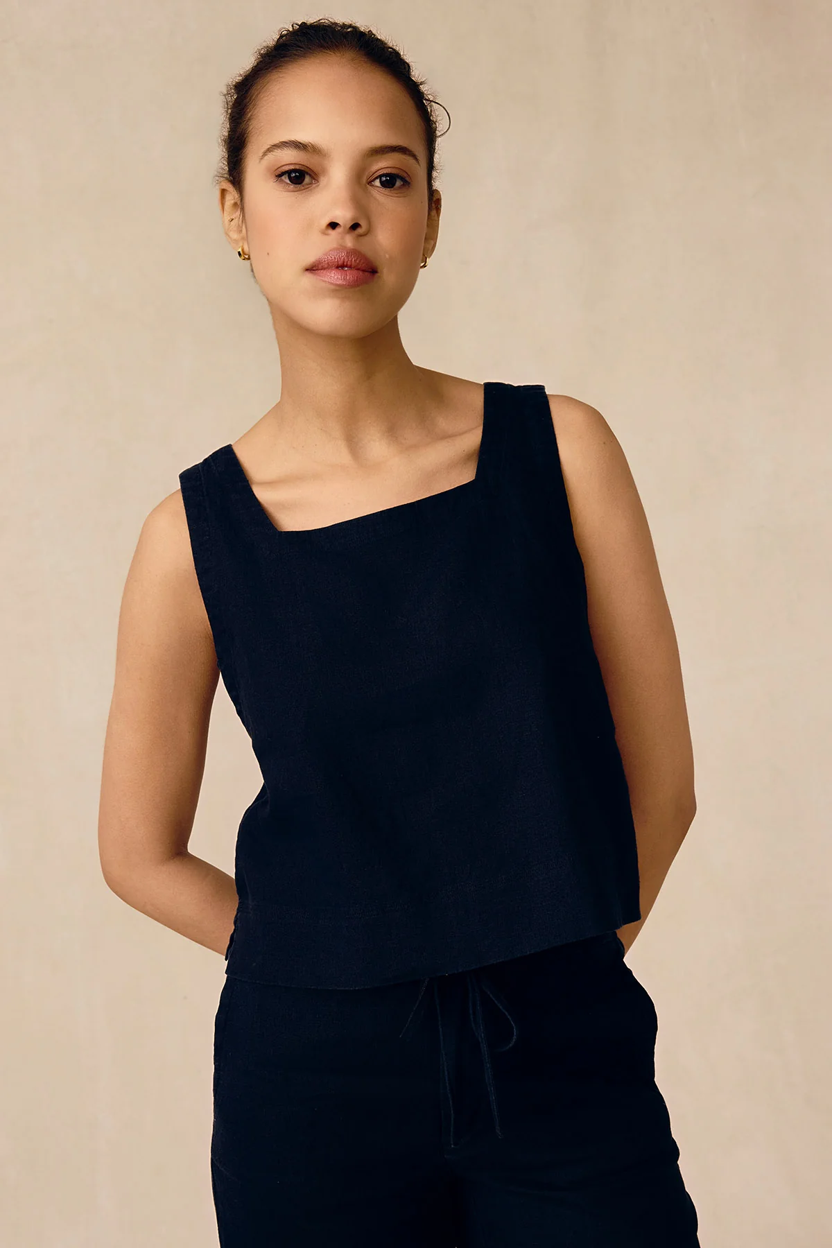 Coupe Pant Set in Black - Image 4