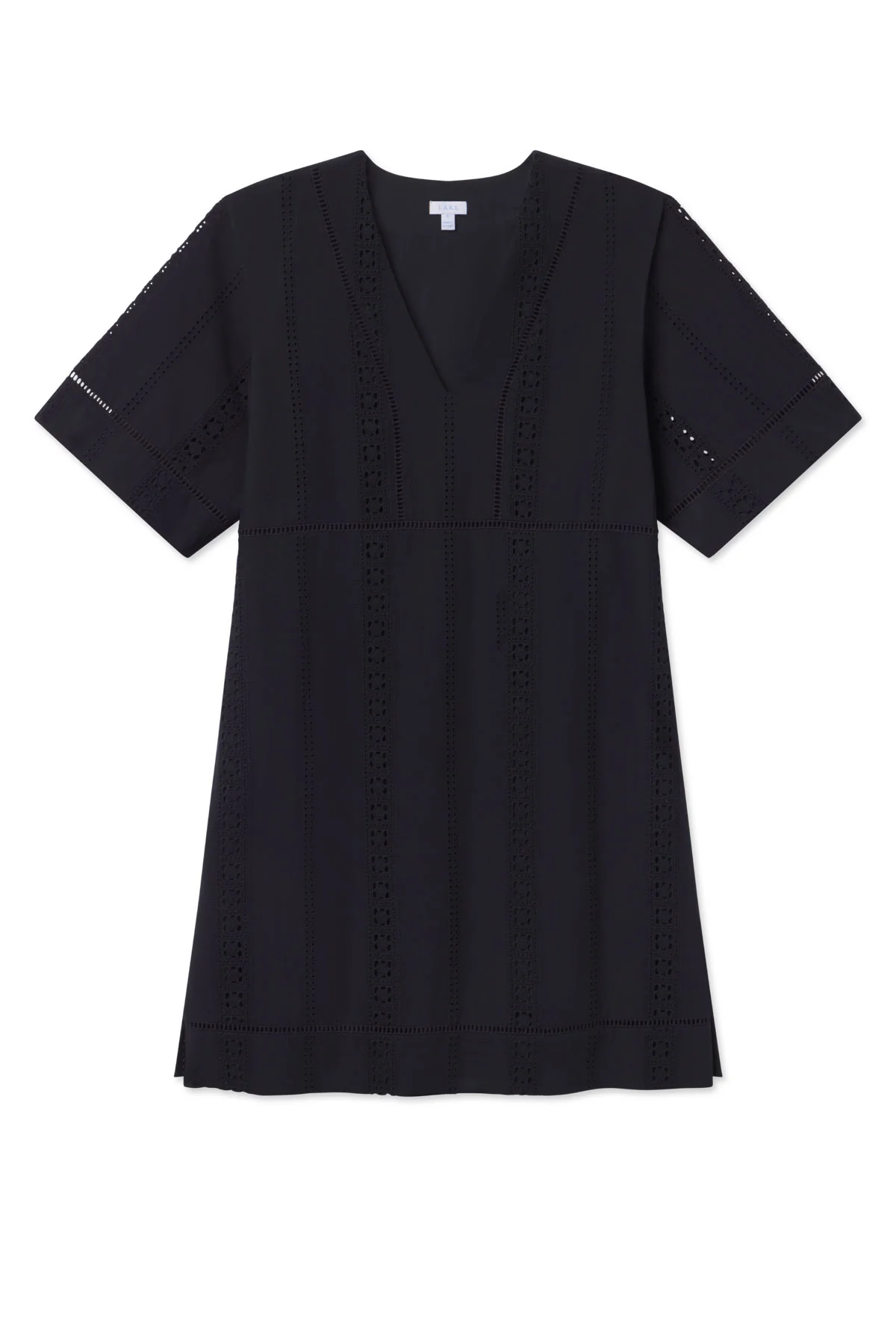 Cafe Dress in Black Eyelet - Image 4