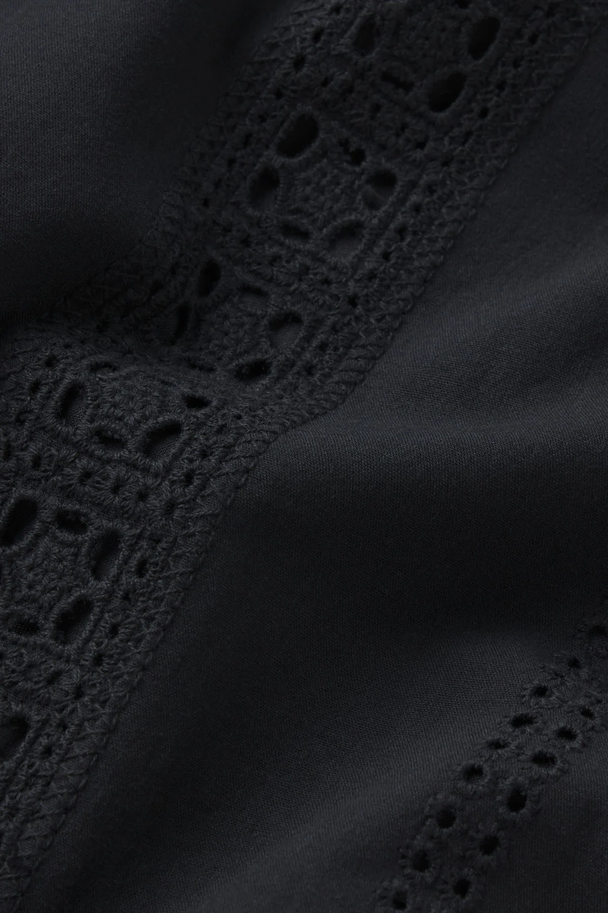 Cafe Dress in Black Eyelet - Image 5