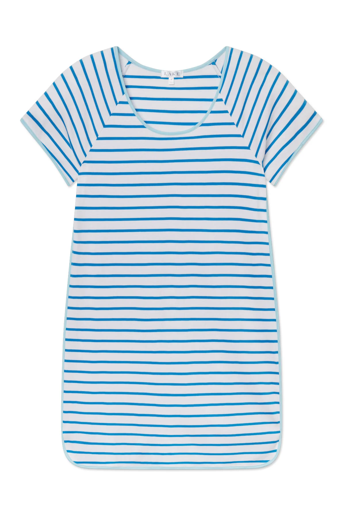 Pima Nightgown in Cape Anchor Stripe