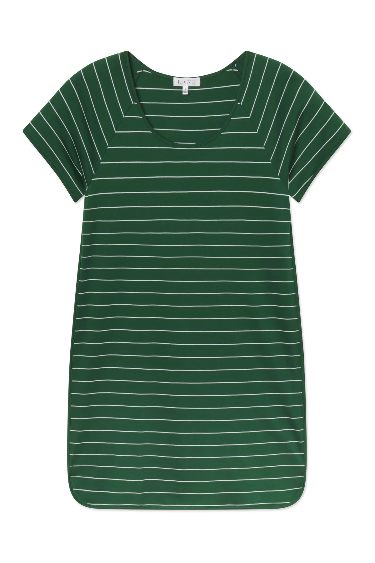 Pima Nightgown in Eden Boating Stripe