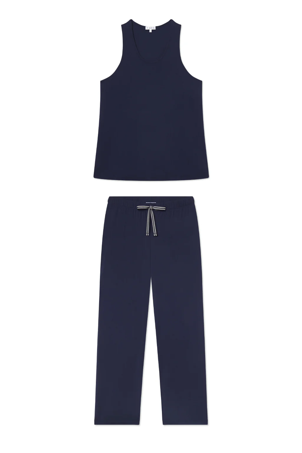 DreamModal® Ribbon Tank-Long Set in English Navy