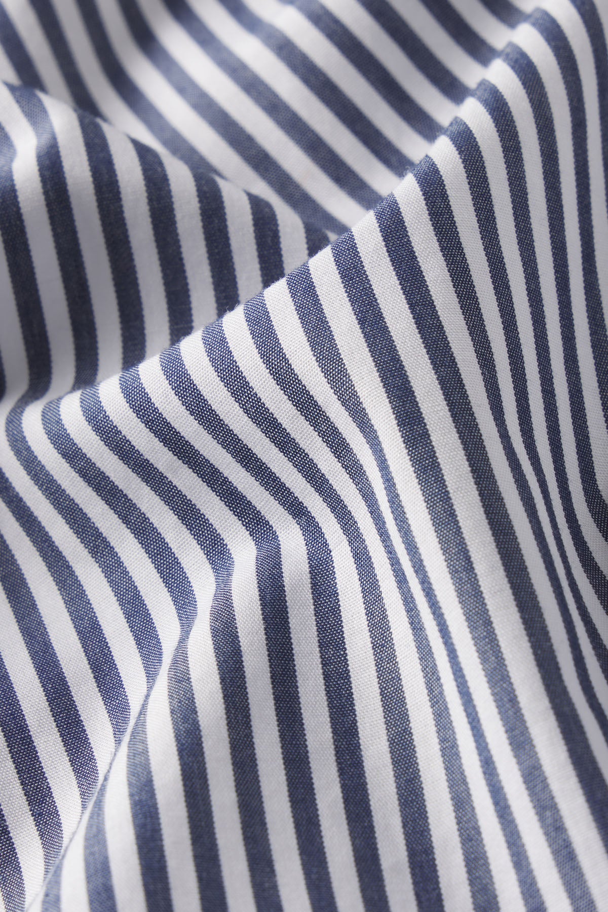 Poplin Piped Long-Long Set in English Navy Riviera Stripe - Image 5