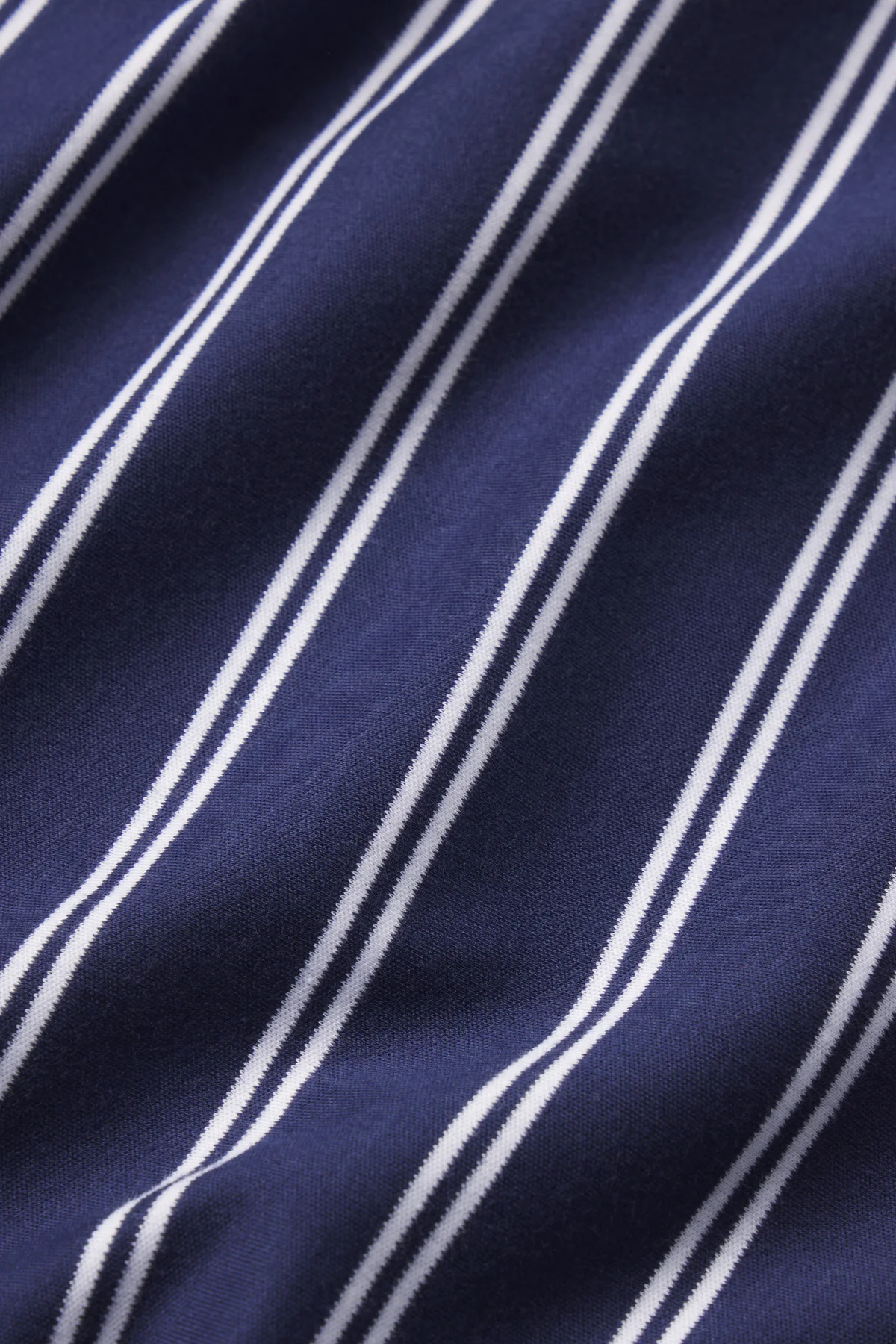 Pima Crew Long Sleeve Bundle in English Navy Tidal Stripe - Image 5