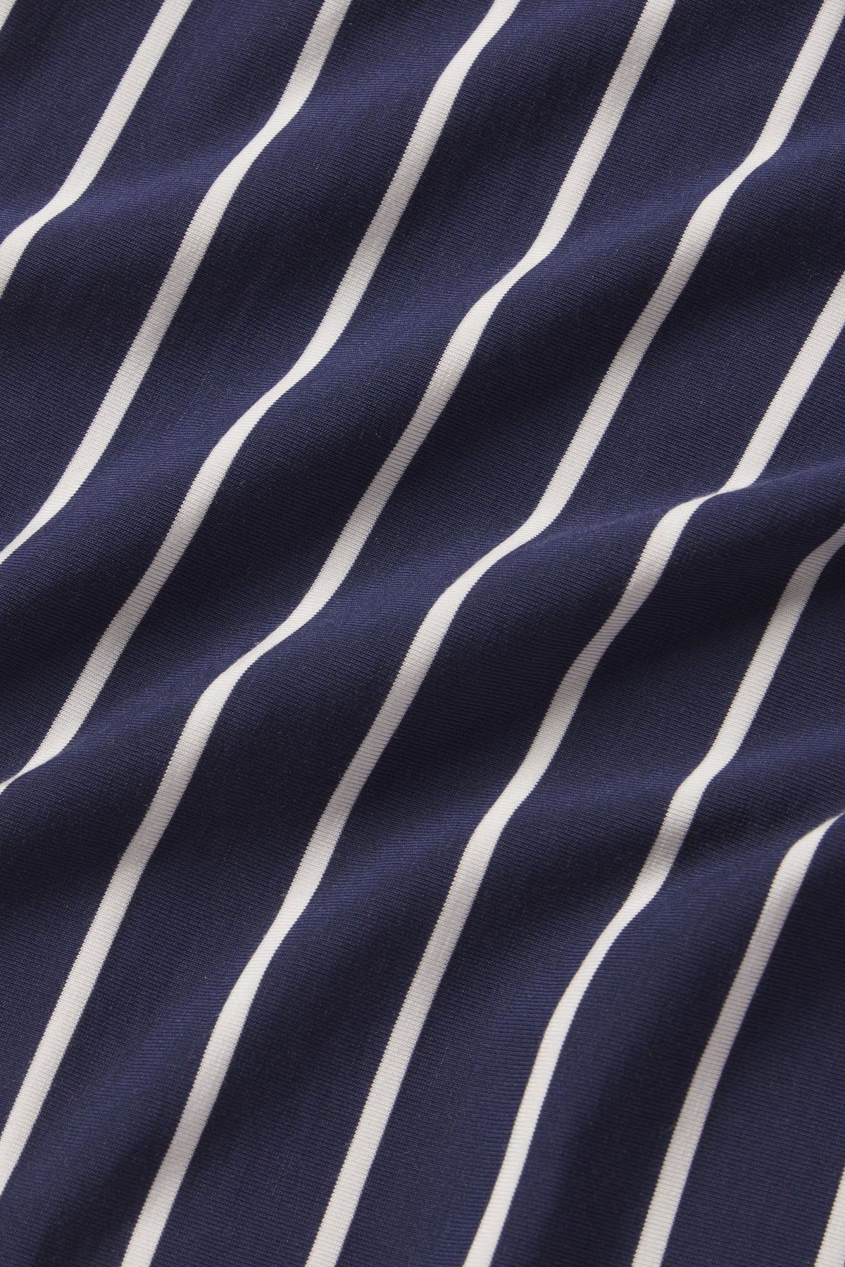 DreamModal® Kimono Pajama Set in English Navy Vertical Stripe - Image 5