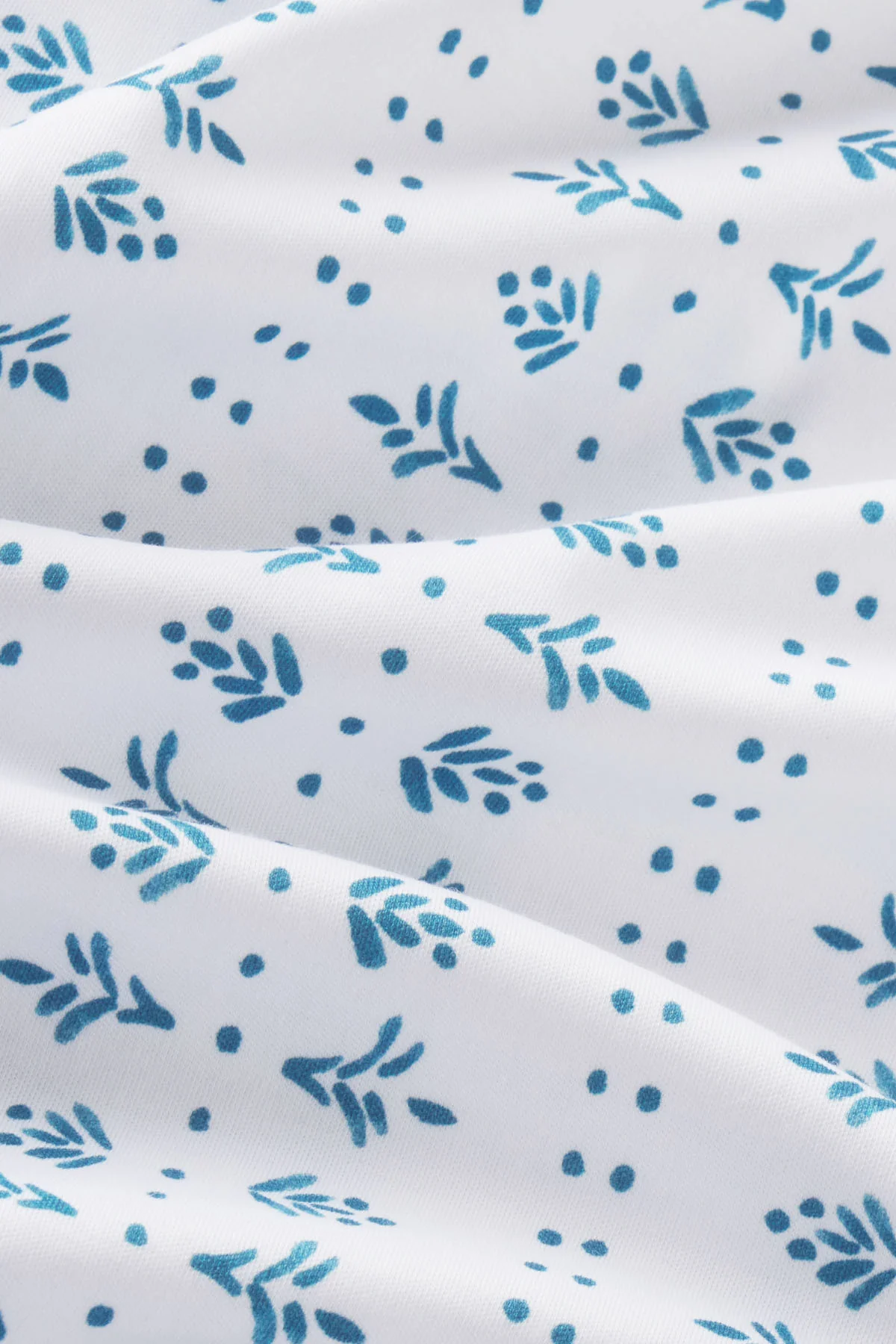Pima Crew Shorts Set in Haven Blue Garden Arbor - Image 5
