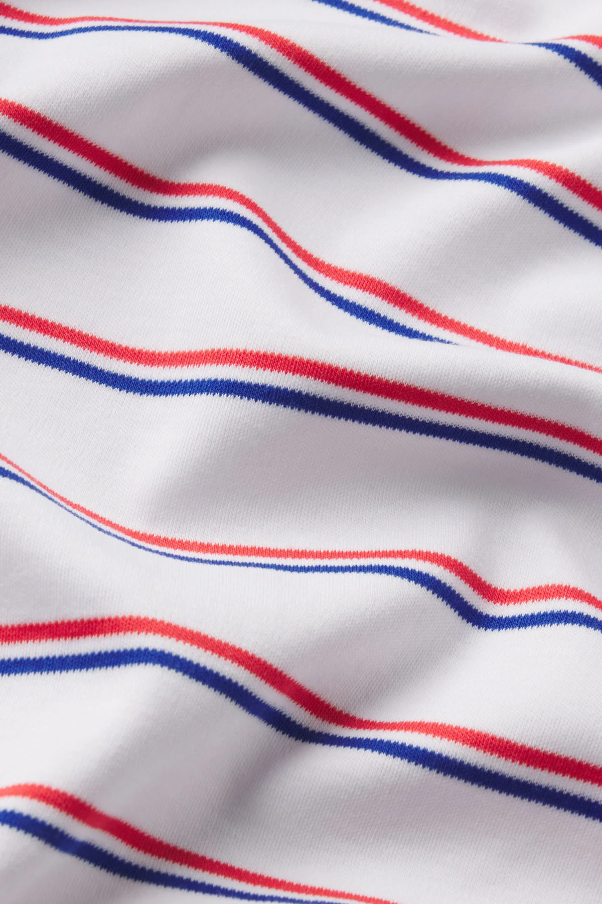 Kids Shorts Set in Lapis Bicolor Tidal Stripe - Image 4