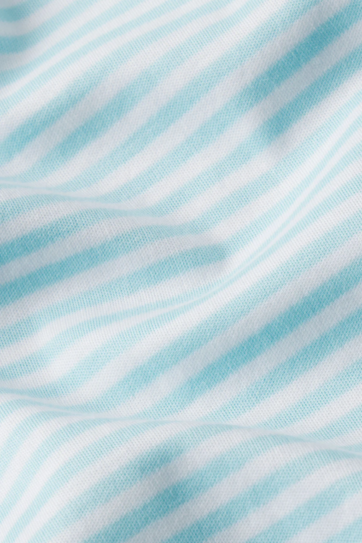 Pima Maternity Shorts Set in Salt Spray Heritage Stripe - Image 5