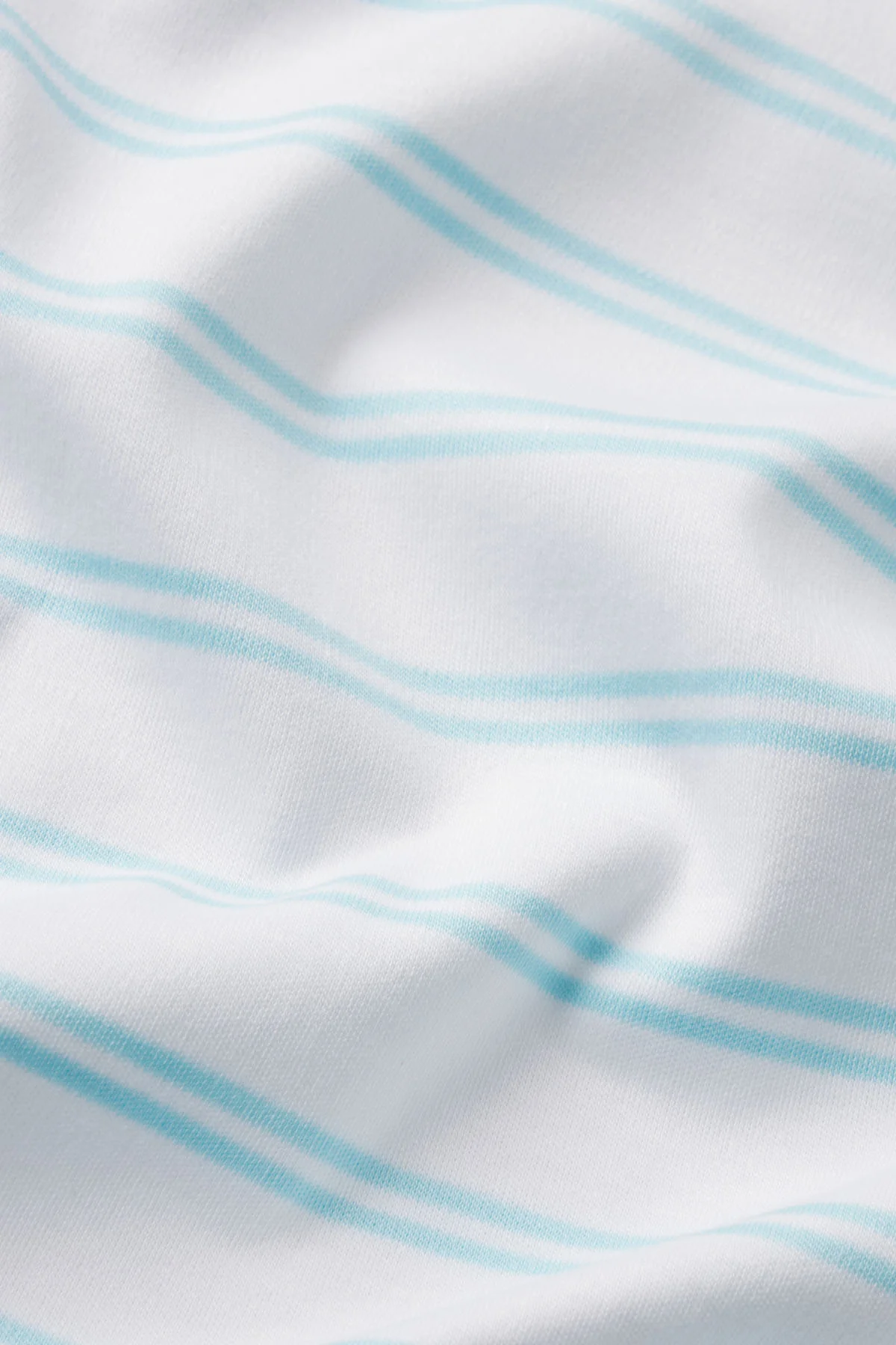 Pima Crew Long-Short Set in Salt Spray Tidal Stripe - Image 6