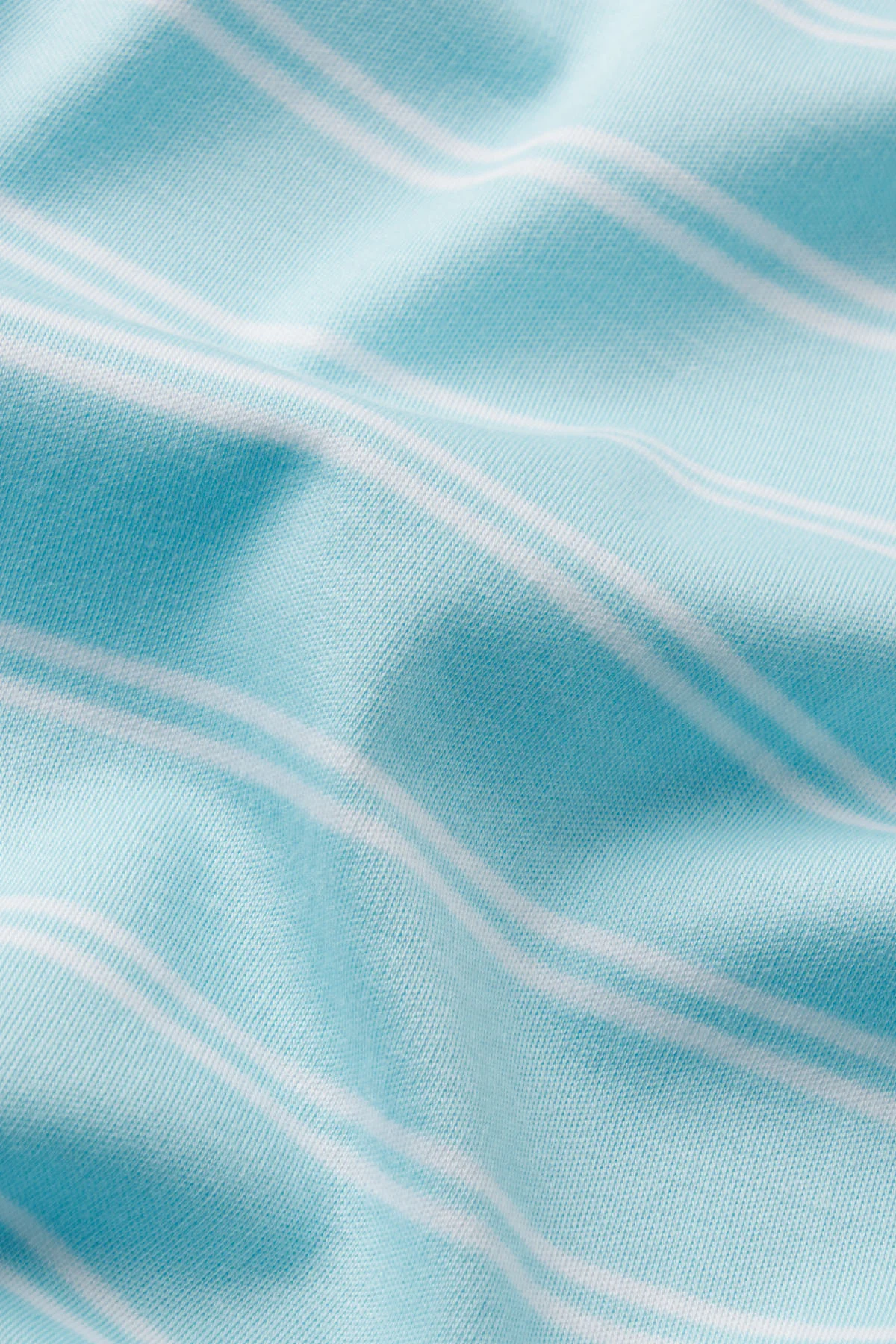 Pima Crew Wide Leg Bundle in Salt Spray Tidal Stripe - Image 6