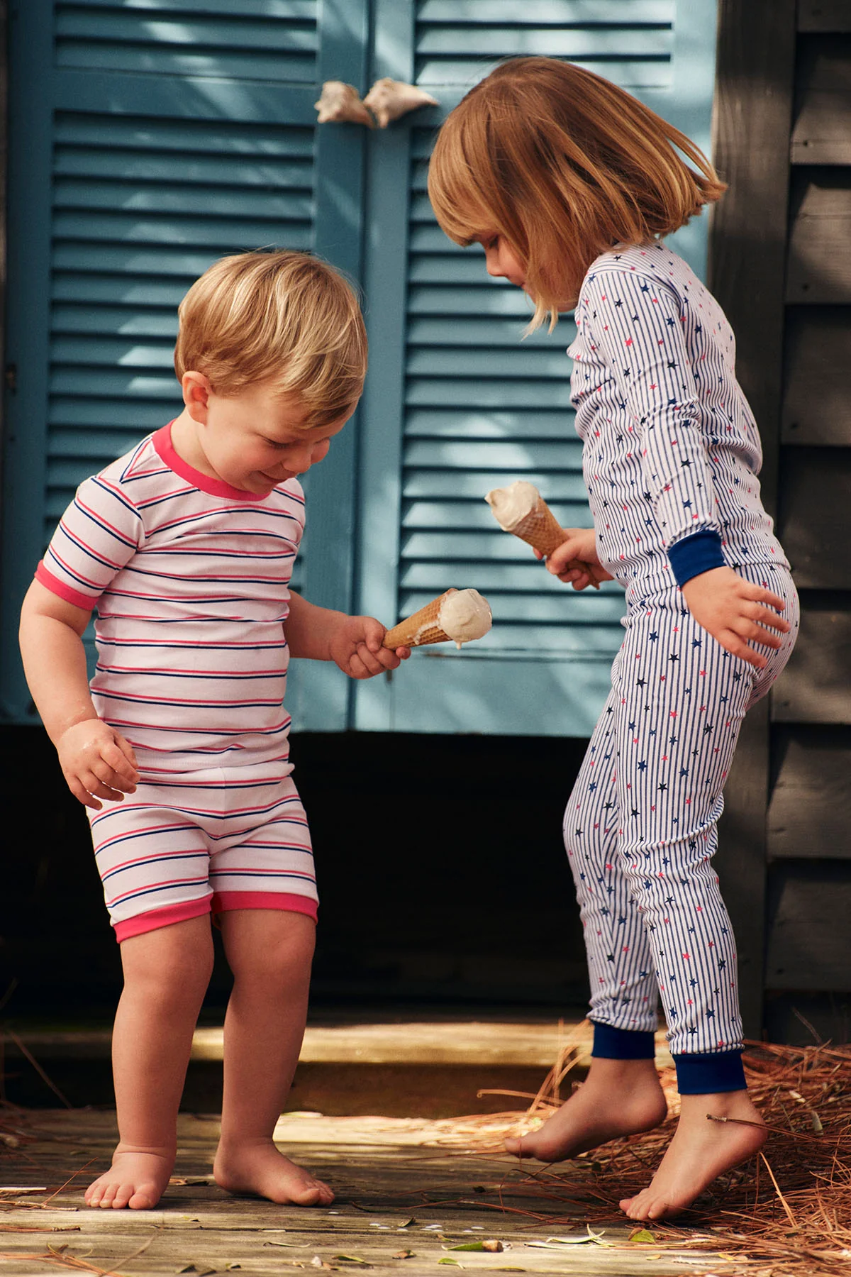 Kids Long-Long Set in Star Spangled - Image 3