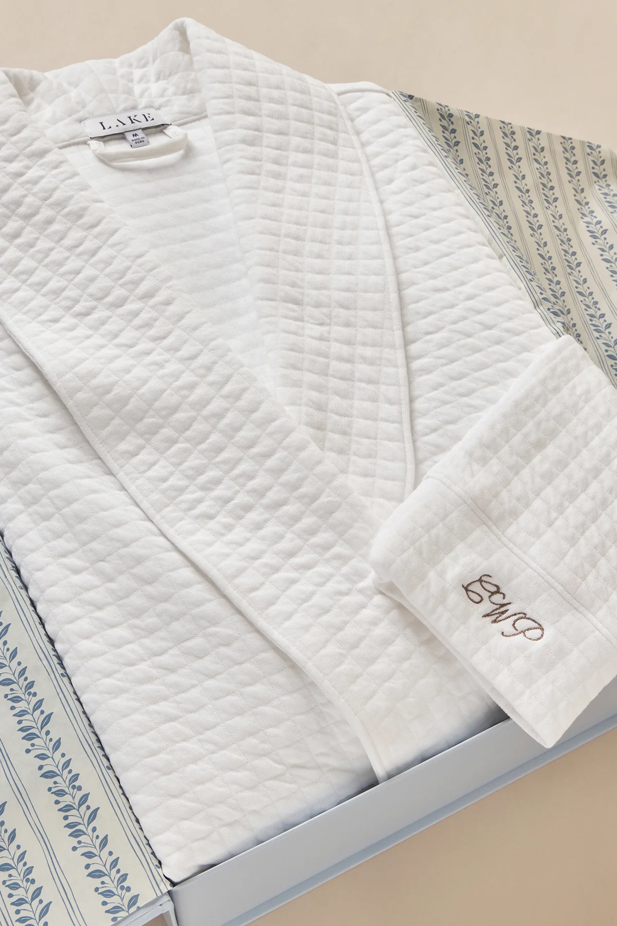 Spa Robe in White - Image 4
